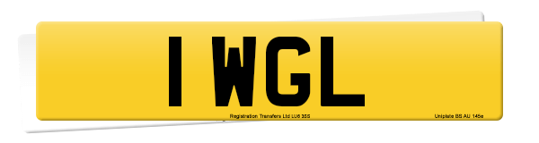 Registration number 1 WGL